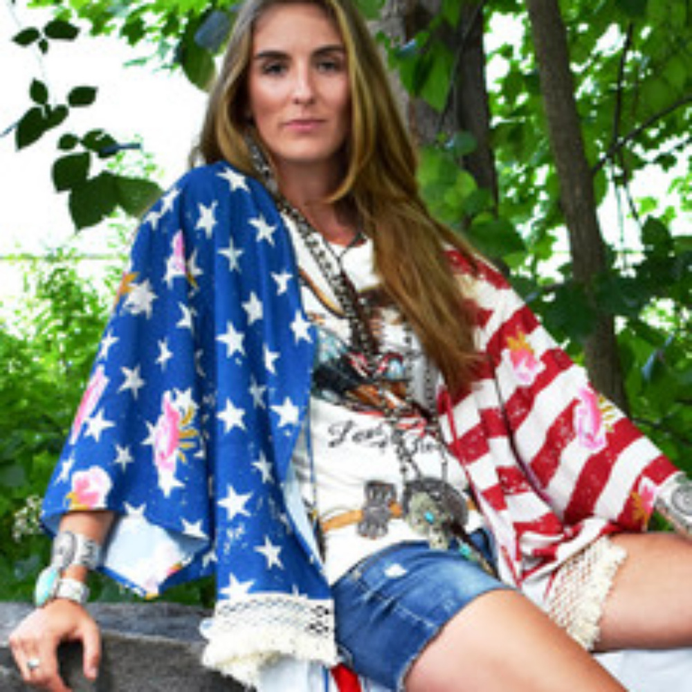 Tasha Polizzi American Beauty Kimono